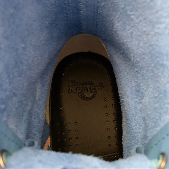 🎉HP🎉NWOT Authentic Dr. Martens Blue Leather Boots - Picture 7 of 10